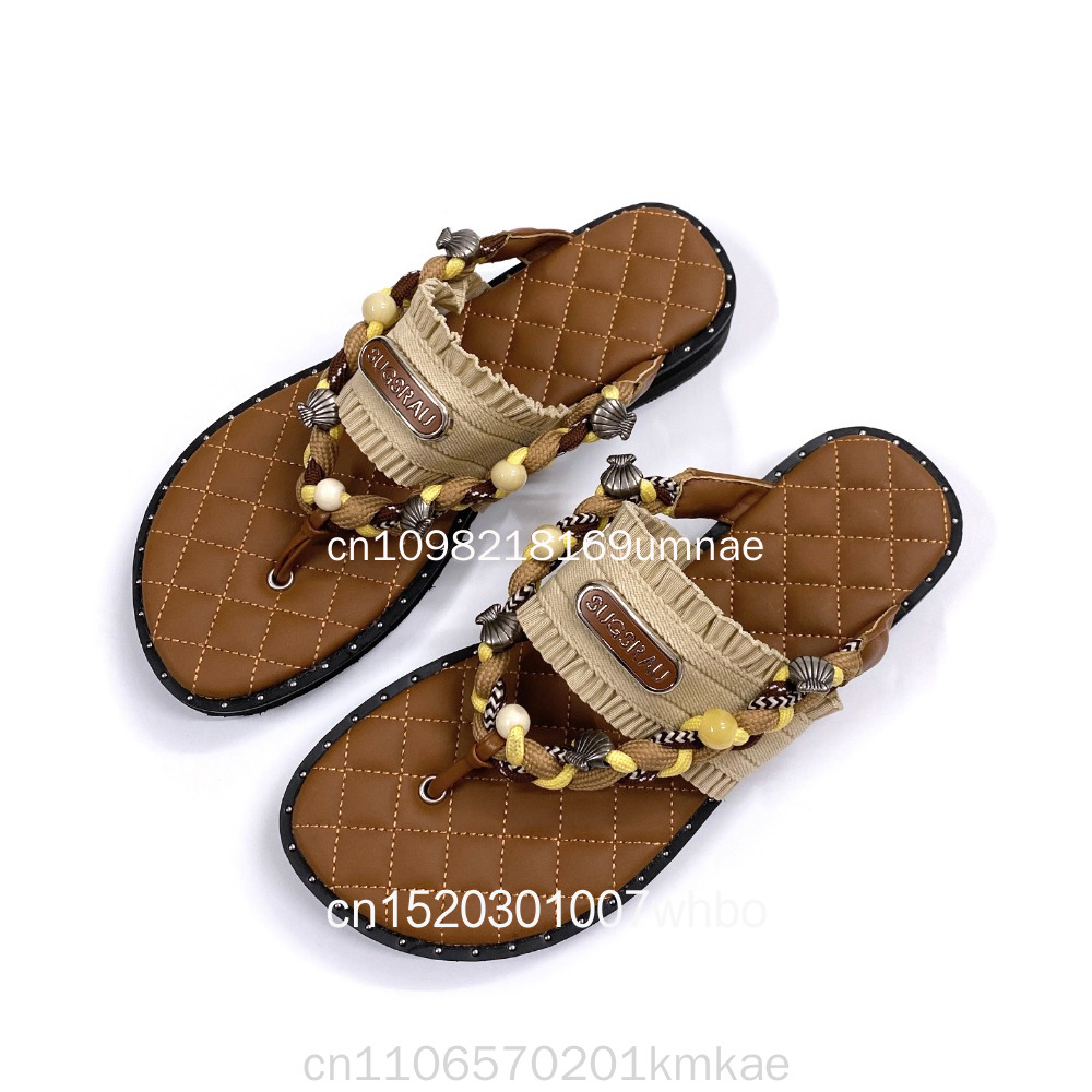 Flip Flop Leather Men - Nowe damskie klapki w stylu retro