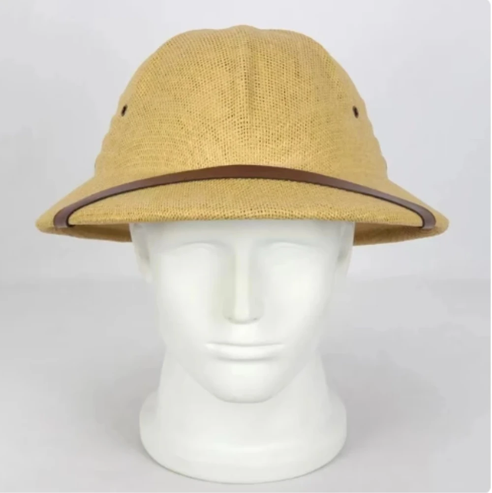 Bucket Hat Straw - Kapelusz słomkowy 100% z pędów roślinnych,