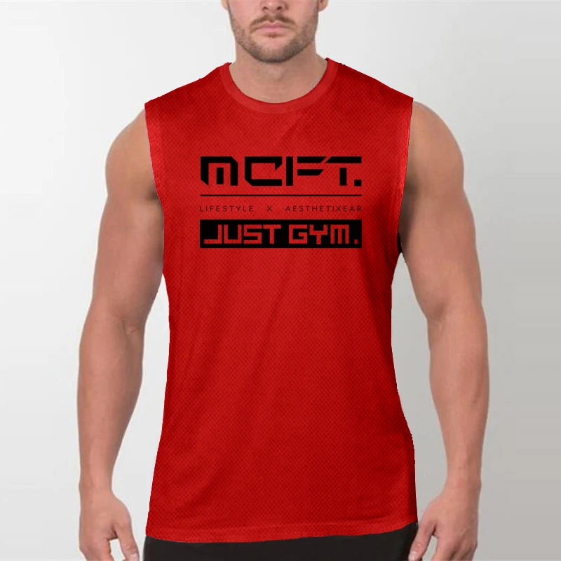 Męskie szybkoschnące siatkowe  – Tank Top Muscle recenzja i cena