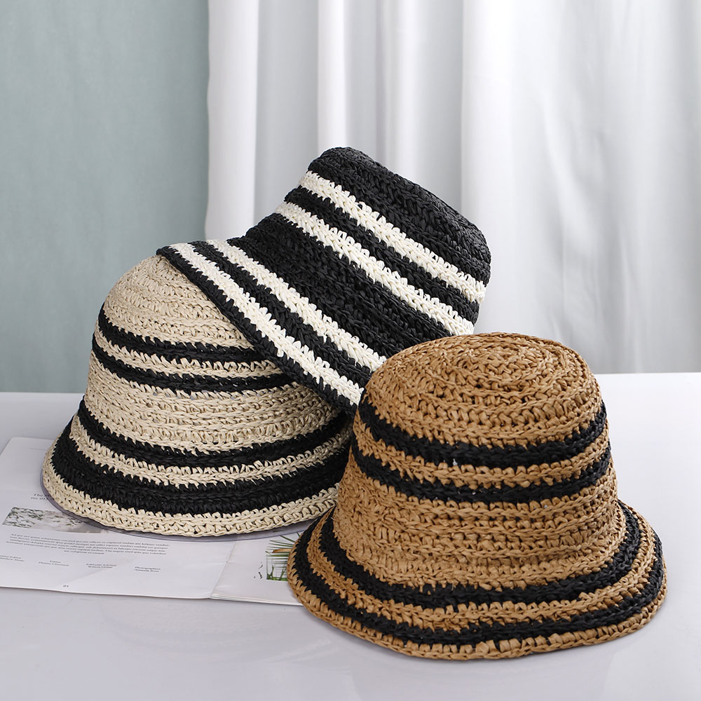Czapka damska kapelusz na plaż – Bucket Hat Straw recenzja i cena