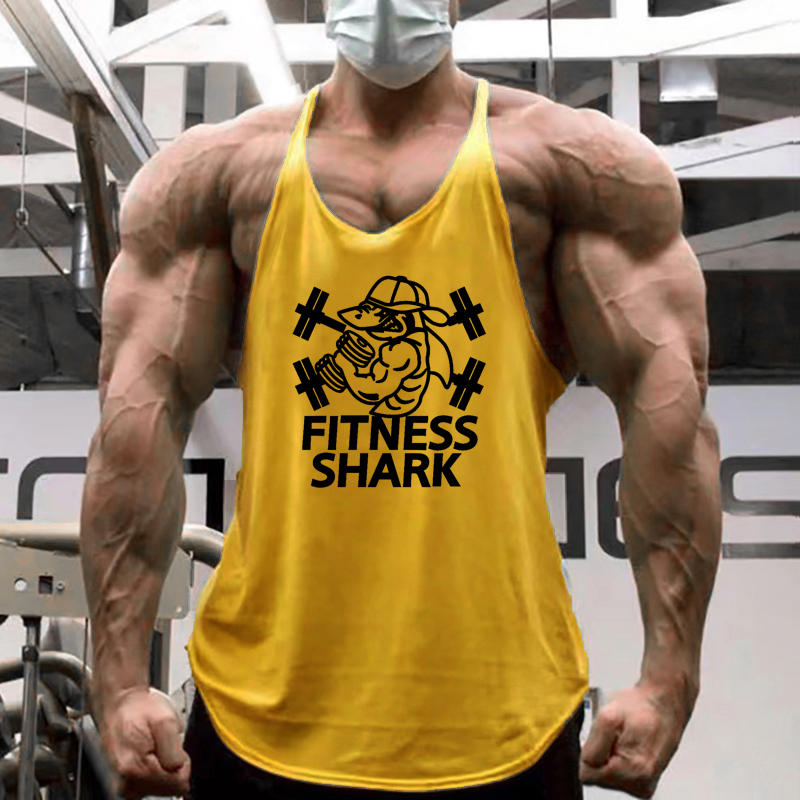 Męska bawełniana kamizelka do  – Tank Top Muscle recenzja i cena