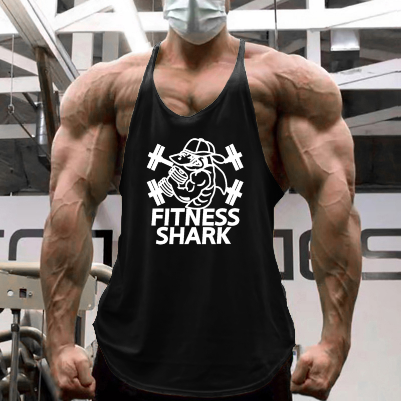 Męska bawełniana kamizelka do  – Tank Top Muscle recenzja i cena