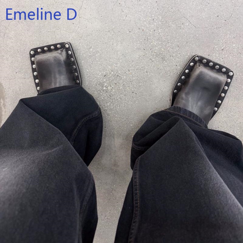 Unisexowe klapki z kwadratowym – Flip Flop Leather Men recenzja i cena