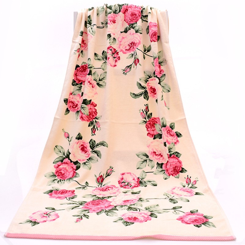 Czysta bawełna kreatywny żakar – Beach Towel Large recenzja i cena