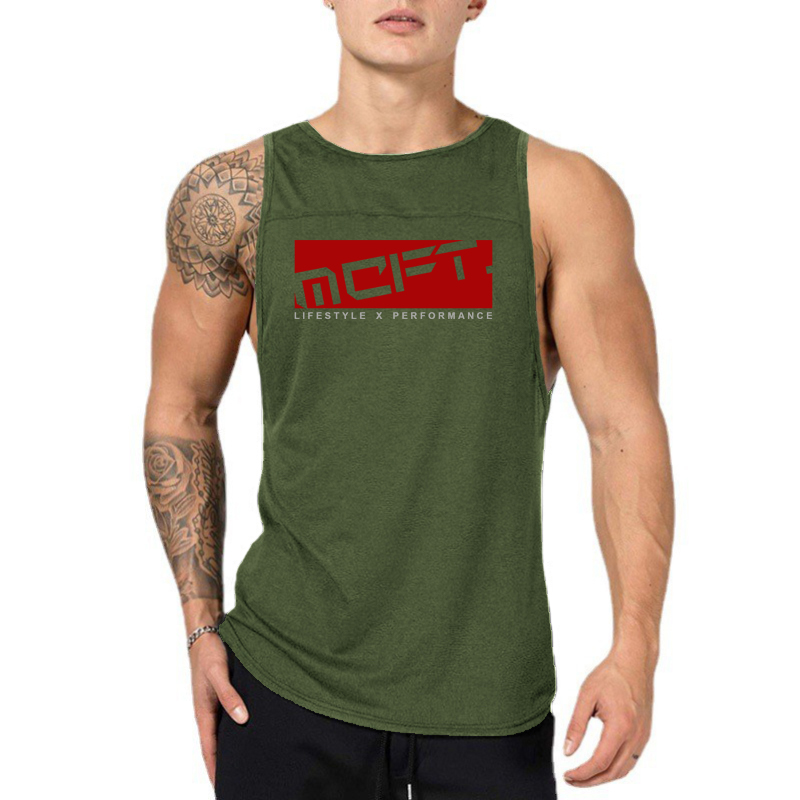 Męskie koszulki bez rękawów do – Tank Top Muscle recenzja i cena