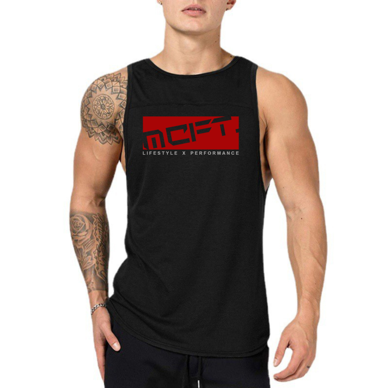 Męskie koszulki bez rękawów do – Tank Top Muscle recenzja i cena