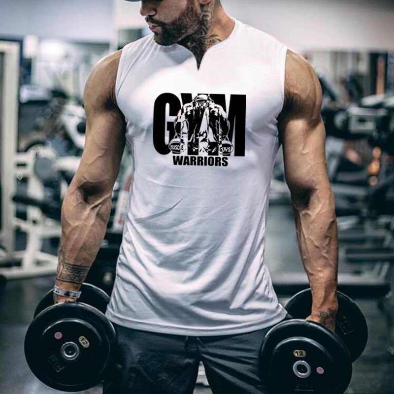 Letnie koszulki bez rękawów z  – Tank Top Muscle recenzja i cena