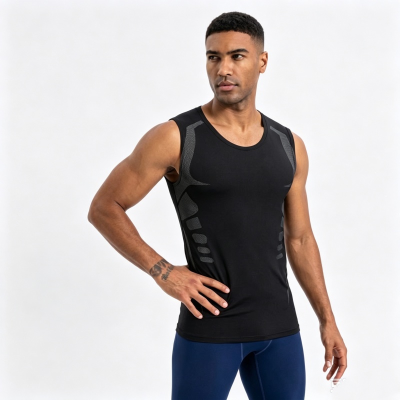 Nowa męska koszulka kompresyjn – Tank Top Muscle recenzja i cena
