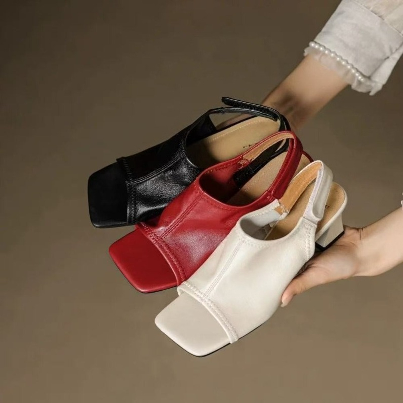 Francuskie sandały damskie z u – Casual Sandal Leather recenzja i cena